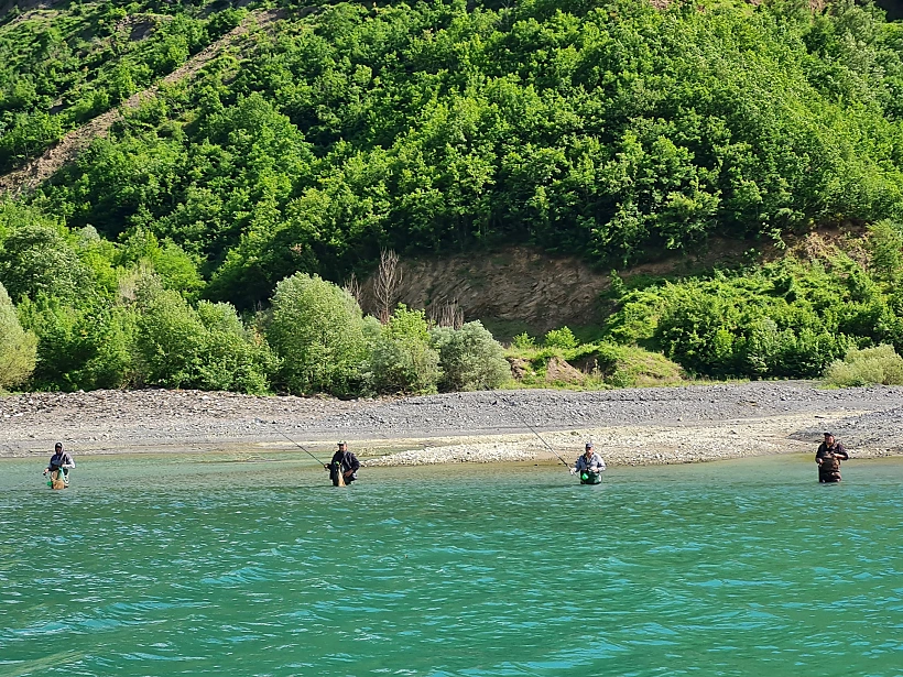 אגם קומאן אלבניה