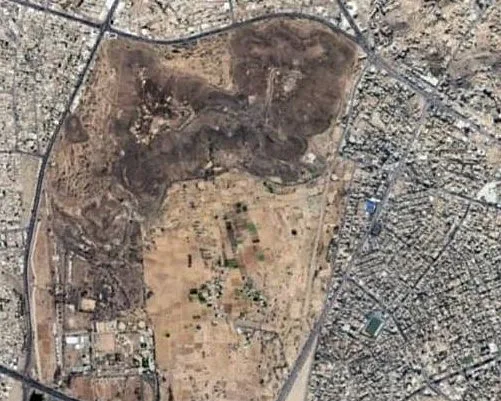 תיעוד מלוויין: הנזק ל"שכונה המדינית