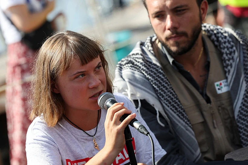 גרטה תונברג על "משט החירות