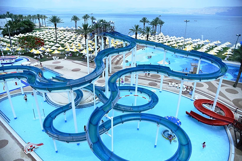 פארק המים חוף גיא בכנרת