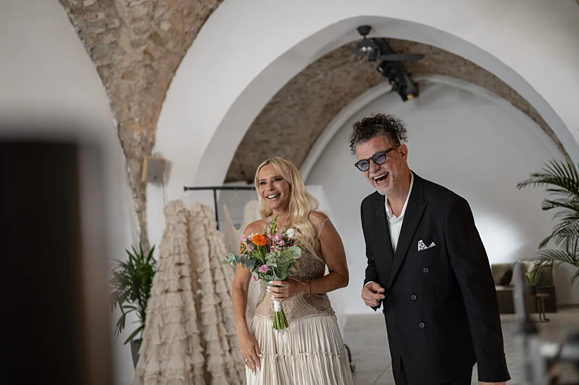 חיים צינוביץ' ("השרוף") ומורן אייזנשטיין