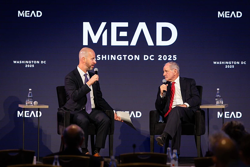 הסנטור ג'ים ריש בוועידת MEAD