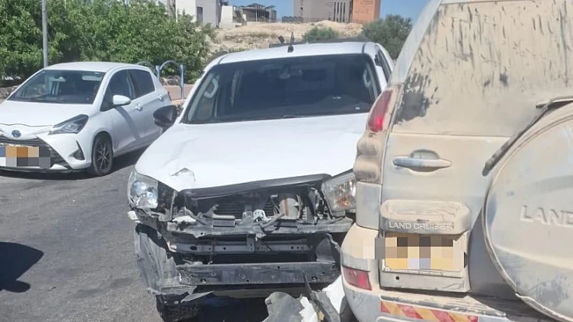 זירת האירוע ביישוב חורה שבנגב