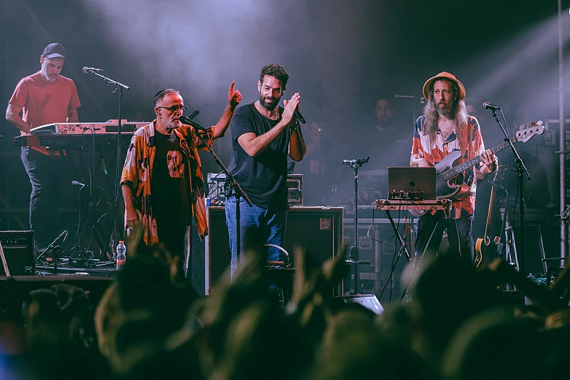 רביד פלוטניק ואהוד בנאי בפסטיבל "בלוז כנעני 2"