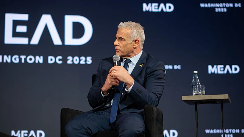 יאיר לפיד בכנס MEAD