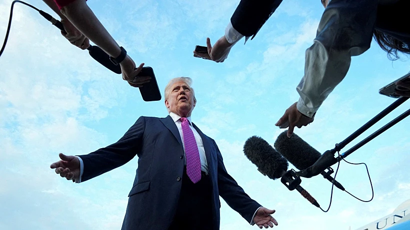 נשיא ארה"ב דונלד טראמפ