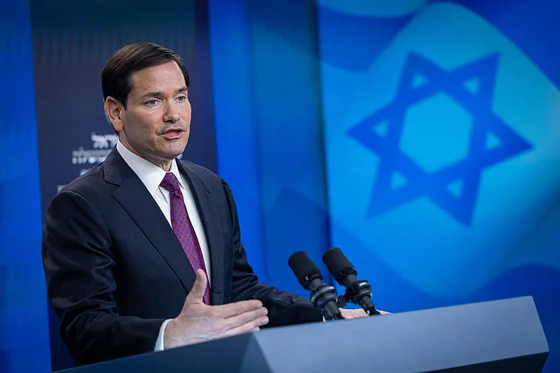 שר החוץ האמריקני מרקו רוביו בביקור בישראל