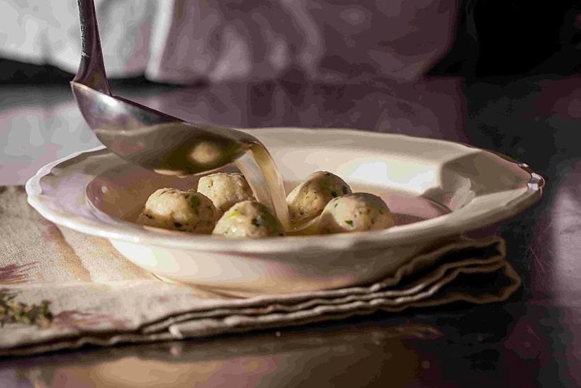 מרק טלה עם קניידלך