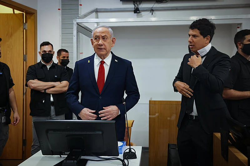 רה"מ בנימין נתניהו בבית המשפט