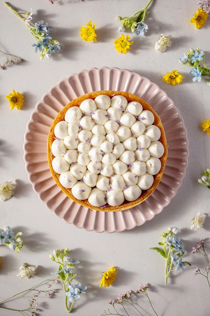 טארט דבש וקלבדוס של מימי