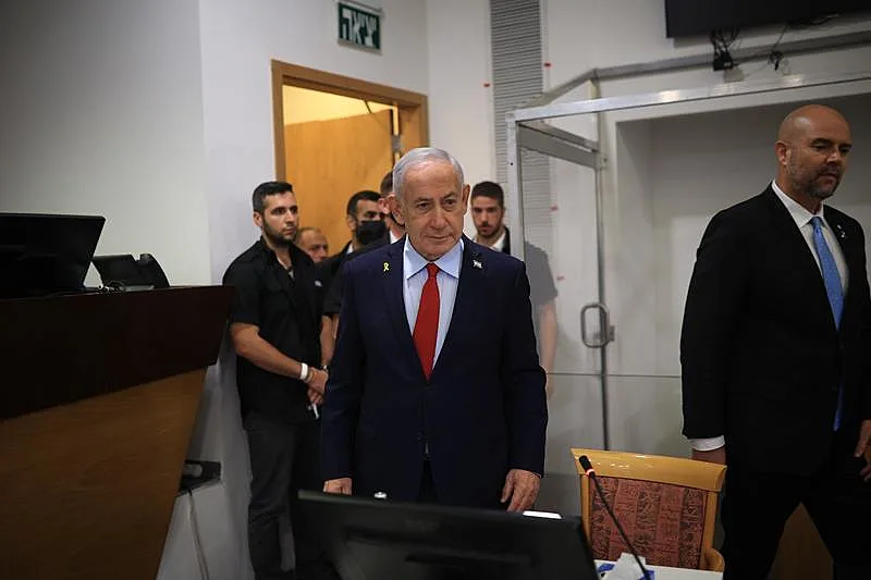 ראש הממשלה בנימין נתניהו בבית המשפט