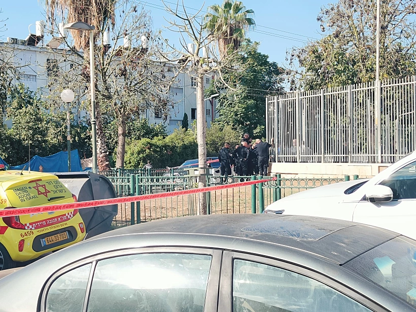 זירת הרצח ברמלה