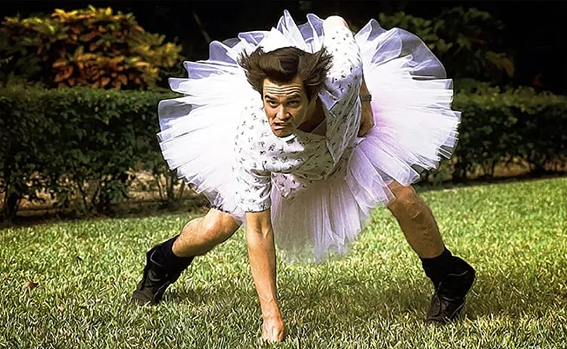 ג'ים קארי ב"אייס ונטורה: בלש בצחוק"