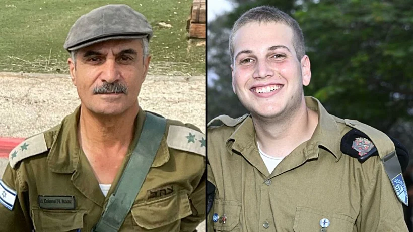 סא"ל במיל' יצחק הרוש וסמל אורן הרשקו