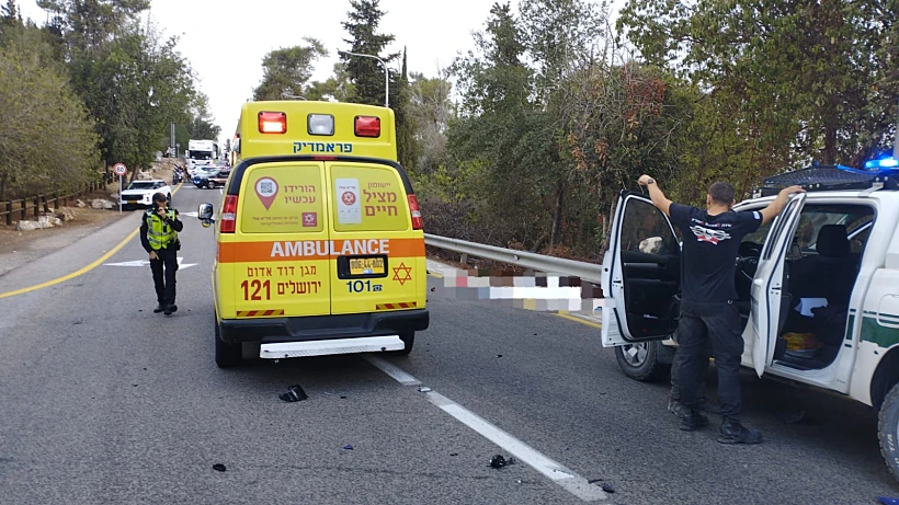 אמבולנס בהרי ירושלים