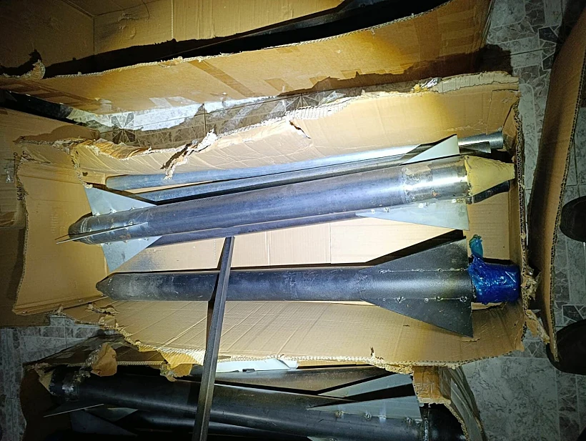 הרקטות שאותרו ביהודה ושומרון