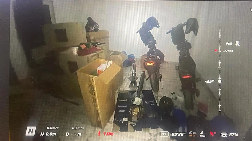 המבנה בו נעצרה חוליית הטרור באזור רמאללה