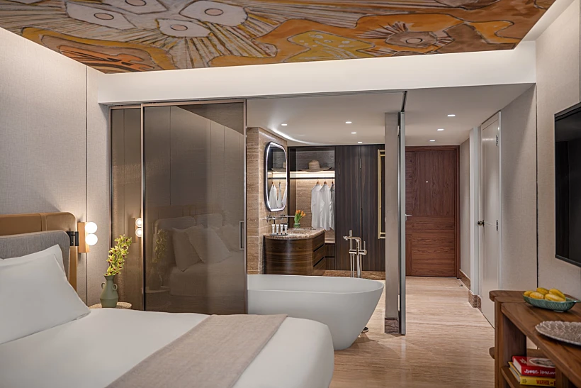 Room 33, Dan Accadia, חדר הגן במתחם ה-Chalet בדן אכדיה ריזורטHertzelia, Dan Hotels