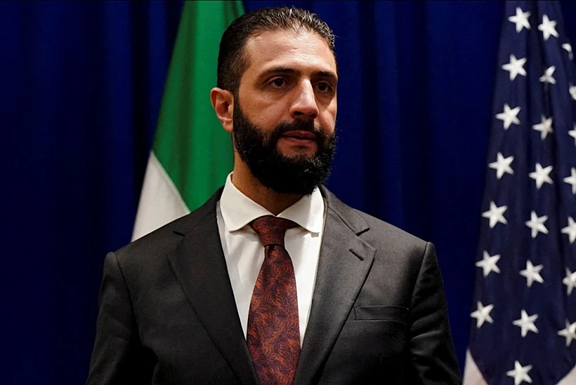 נשיא סוריה אחמד א-שרע בעצרת האו"ם בניו יורק