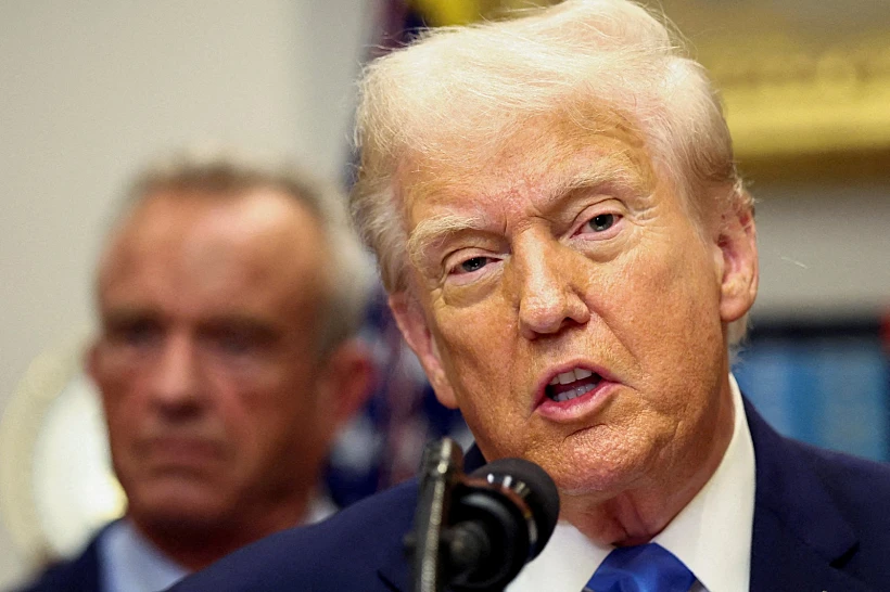 נשיא ארצות הברית דונלד טראמפ