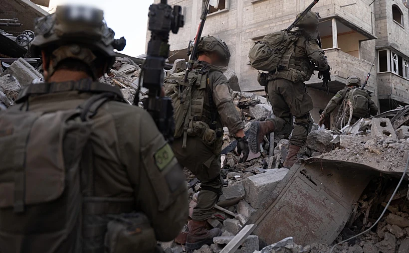 כוחות צה"ל בפעילות בעיר עזה