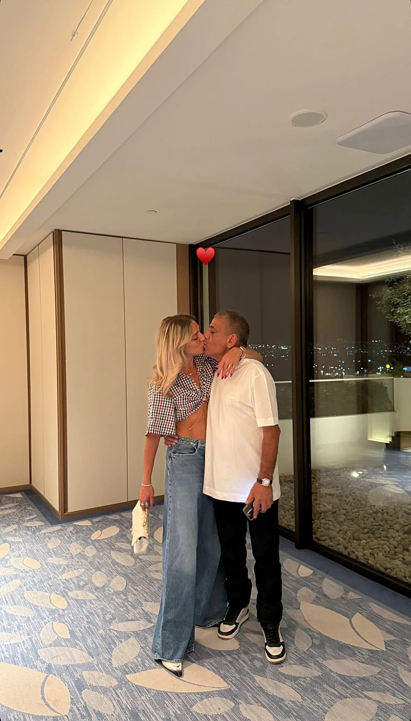 יוכי אפוליאון ובעלה יוסי