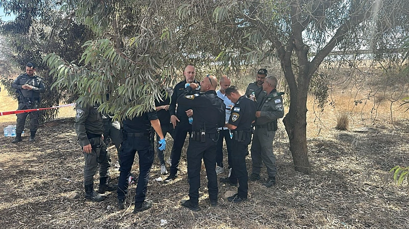 זירת הרצח וניסיון ההתאבדות בדרום