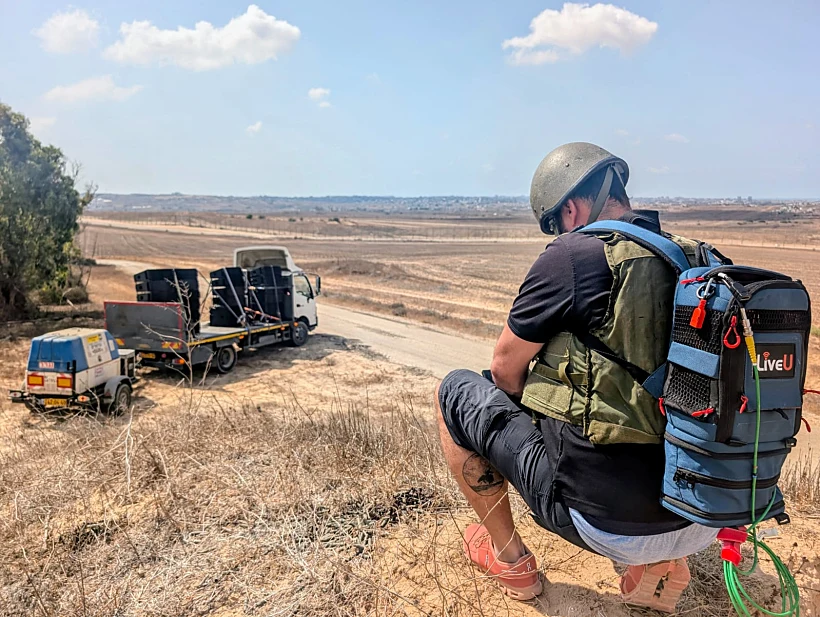 מערכת כריזה צה"לית בגבול עזה