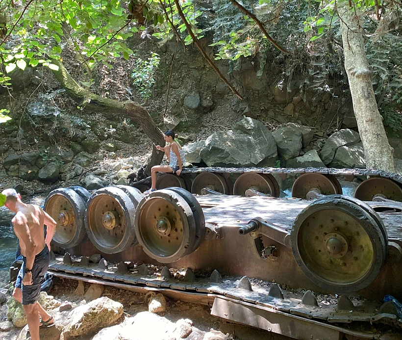 הטנק הסורי בבניאס