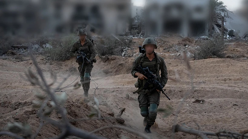 כוחות צה"ל בפעילות בעיר עזה