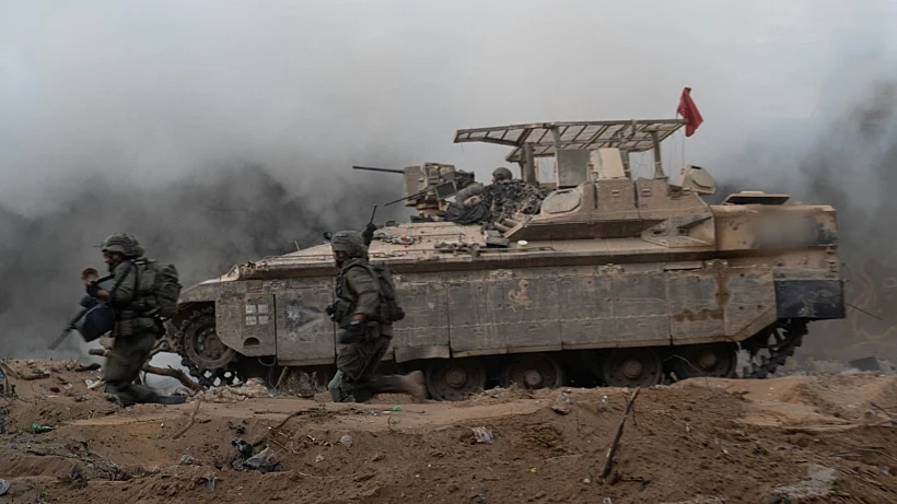 כוחות צה"ל בפעילות בעיר עזה