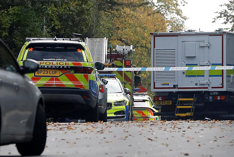 זירת הפיגוע במנצ'סטר