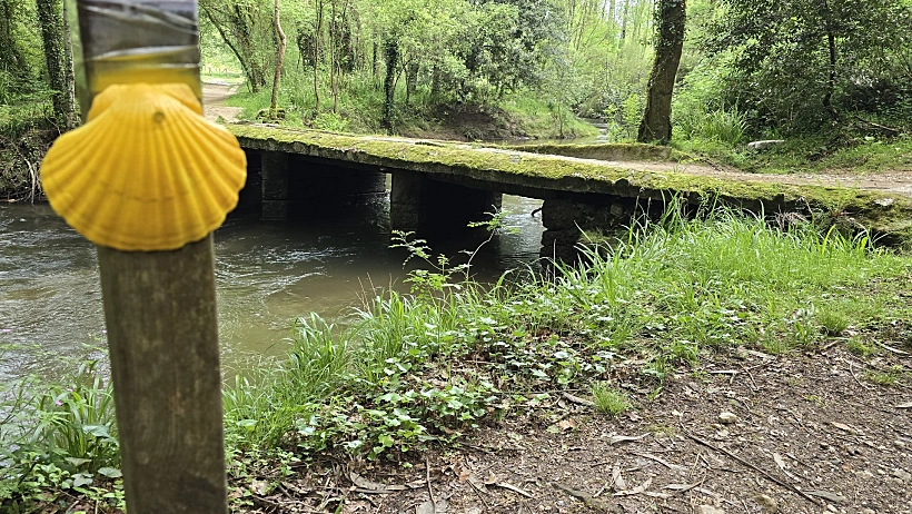 פינה במסלול המרכזי של "הקמינו פורטוגז"