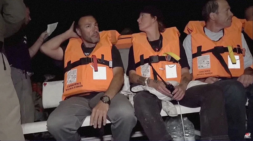 תיעוד ההשתלטות של חיל הים על המשט הטורקי לעזה