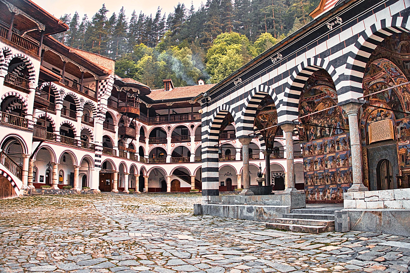 Rila Monastery מנזר רילה, בולגריה