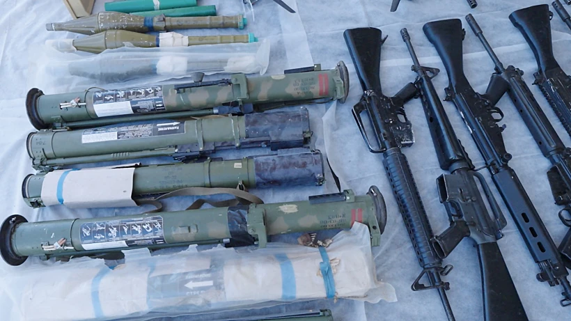 אמל"ח האיראני שנתפס ביהודה ושומרון