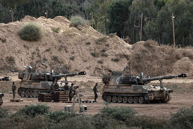 כוחות צה"ל בגבול רצועת עזה