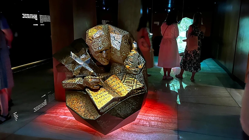 מיצג במוזיאון "ידידי ישראל