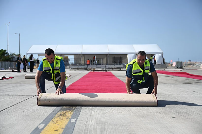 היערכות משרד הביטחון לנחיתת טראמפ בישראל