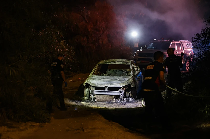 הזירה בה נמצאה גופתו של רועי שלו