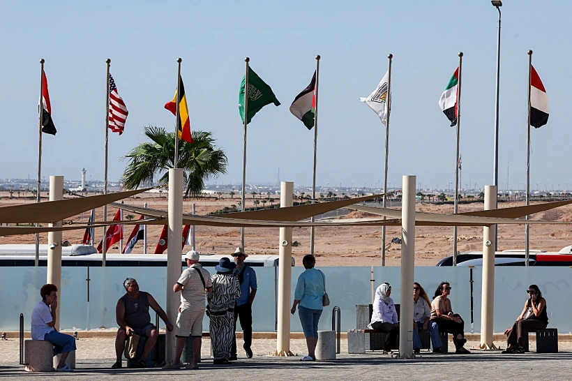 הכנות לוועידת השלום הבינלאומית בשארם א-שייח'
