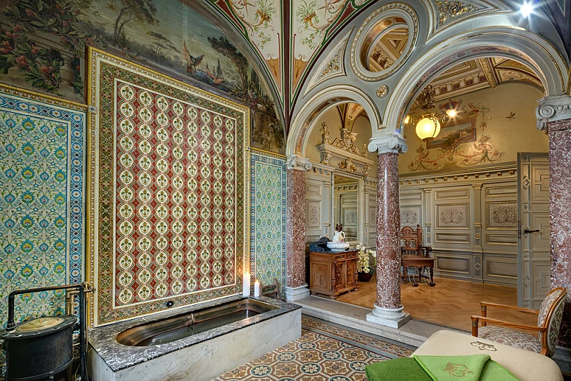 ה-Royal cabin של מלך בריטניה מלונות Ensana מריאנסקה לאזנה