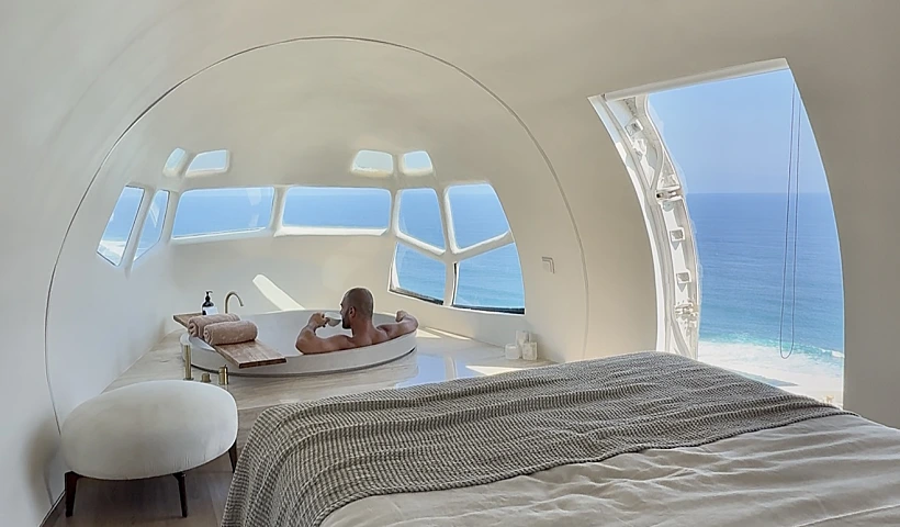 private jet villa מטוס שהוסב לווילה מפנקת עם בריכה בבאלי