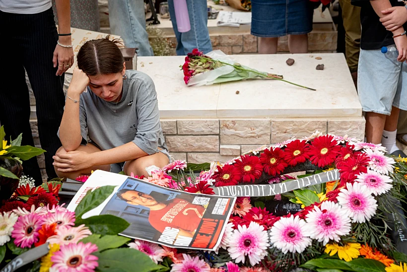 הלווייתו של תמיר נמרודי בכפר סבא