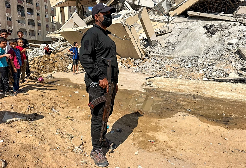 החיפושים אחר החללים החטופים ברצועת עזה