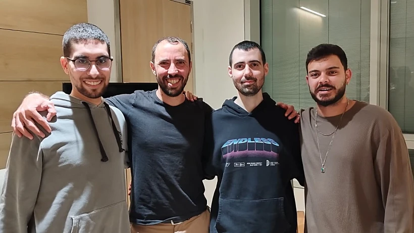 המפגש המרגש של עומר ונקרט וטל שהם עם אביתר דוד וגיא גלבוע-דלאל