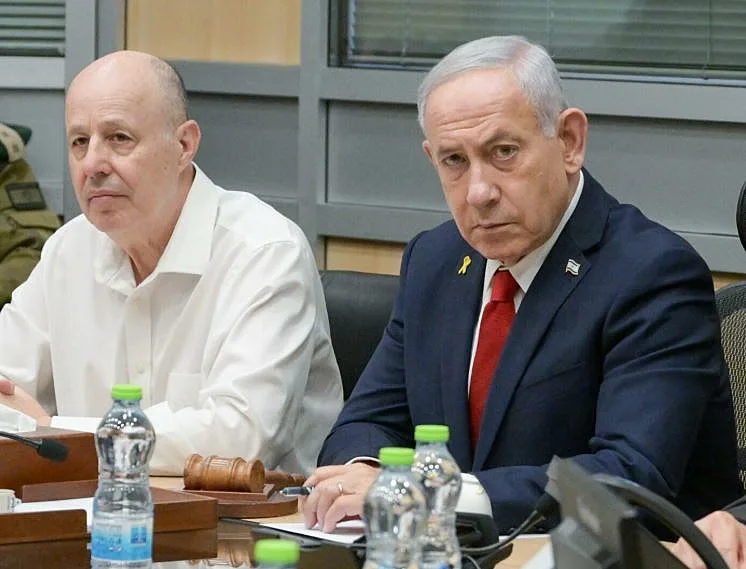 צחי הנגבי ובנימין נתניהו