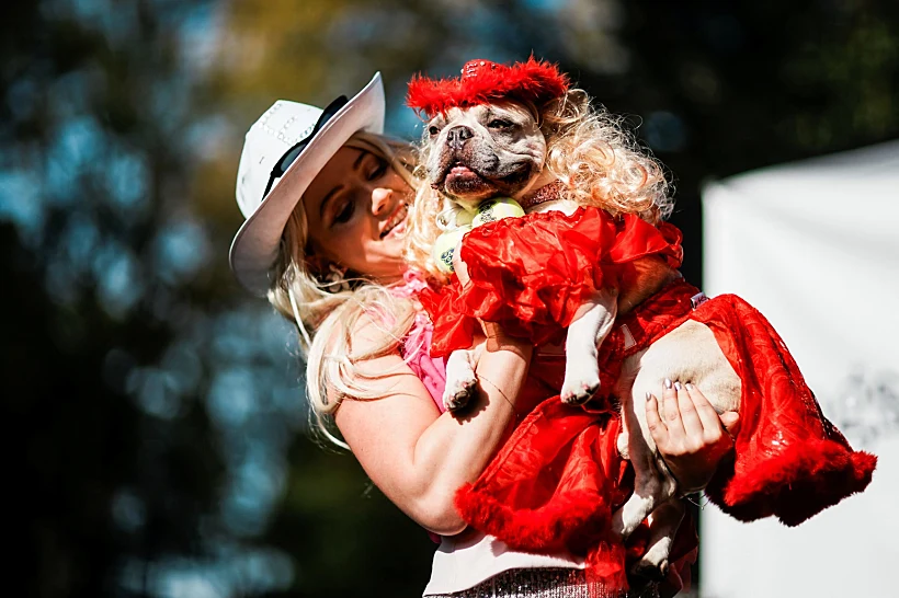 Tompkins Square Halloween Dog Parade In New York