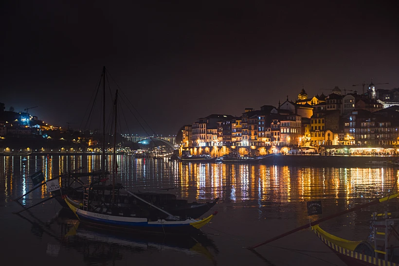 Porto פורטו בלילה
