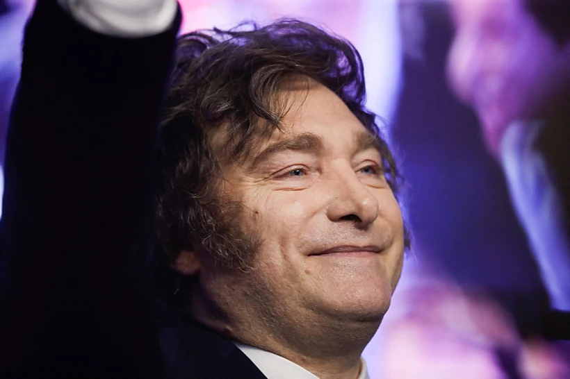 נשיא ארגנטינה הנבחר חאבייר מיליי